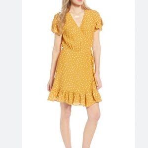 Rails Brand Floral Wrap Dress Sz M